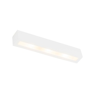 QAZQA, Moderne Wandleuchte weiß 3-Licht - Tjada Novo, Moderne Wandleuchte weiß 3-flammig - Tjada Novo