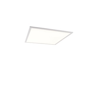 QAZQA, Weiße Deckenleuchte inkl. LED und Dimmer mit Fernbedienung - Liv