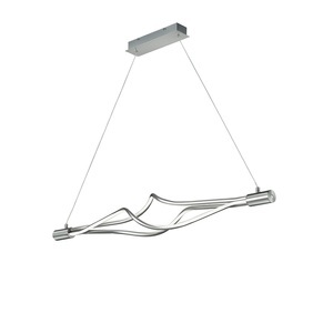 TRIO LEUCHTEN, Design Hängelampe Stahl inkl. LED mit Touch Dimmer - Loup