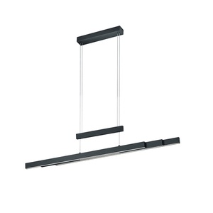 TRIO LEUCHTEN, LED-Pendellampe Trajan, 2.700-5.000K, schwarz matt