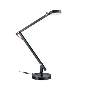 Trio Lighting, Schwarze LED-Multifunktionsleuchte Amsterdam