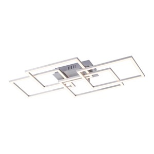 Deckenleuchte Stahl inkl. LED und dimmbares 4-Licht - Amanda