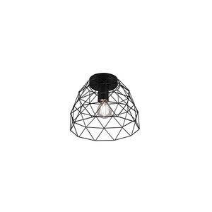 TRIO LEUCHTEN, Moderne Deckenleuchte schwarz 27 cm - Jaap