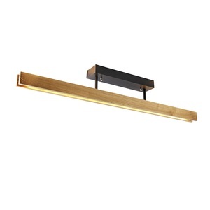 MTK Leuchten, Land Deckenleuchte Holz inkl. LED 3-Stufen dimmbar - Holz