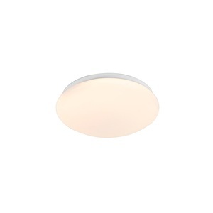 QAZQA, Moderne Deckenleuchte weiß 26 cm inkl. LED - Iene, Moderne Deckenleuchte weiß 26 cm inkl. LED - Iene