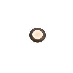 QAZQA, Moderne inbouwspot zwart 5 cm incl. LED IP67 3000K - Teresa, Moderner Einbaustrahler schwarz 5 cm inkl. LED IP67 - Teresa