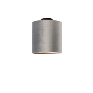 QAZQA, Klassisches Grau mit Taupe - Combi, Klassisches Grau mit Taupe - Combi