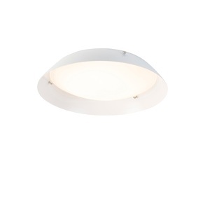 QAZQA, Moderne plafondlamp wit 30 cm incl. LED - Bjorn