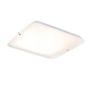 QAZQA, Moderne plafondlamp wit 34,5 cm incl. LED - Edor, Moderne Deckenleuchte weiß 34,5 cm inkl. LED - Edor