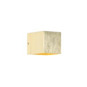 QAZQA, Moderne wandlamp goud - Transfer, Moderne Wandleuchte gold - Transfer