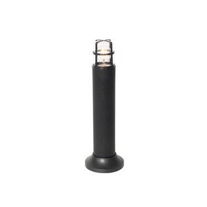QAZQA, Moderne Außenstehleuchte schwarz IP54 50 cm - Kiki