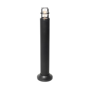 QAZQA, Moderne Außenstehleuchte schwarz IP54 70 cm - Kiki