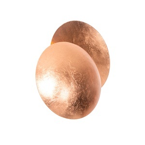QAZQA, Moderne wandlamp koper - Sunrise, Moderne Wandleuchte Kupfer - Sunrise