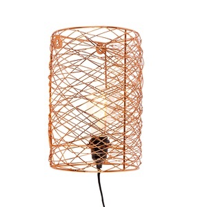 QAZQA, Design wandlamp koper - Sarella, Design wandlamp koper - Sarella