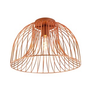 QAZQA, Design plafondlamp koper - Sarina, Design plafondlamp koper - Sarina