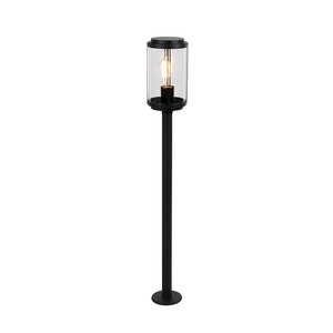 QAZQA, Smart Design Außenstehleuchte schwarz 100 cm IP44 inkl. Wifi ST64 - Schiedam, Smart Design Außenstehleuchte schwarz 100 cm IP44 inkl. Wifi ST64 - Schiedam
