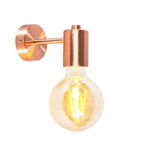 QAZQA, Smart Art Deco Wandleuchte Kupfer inkl. G95 WiFi Lichtquelle - Facil