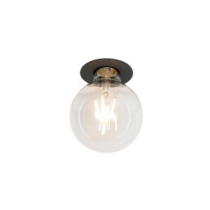 QAZQA, Smarter Einbauspot schwarz inkl. WiFi G95 Lichtquelle - Insight