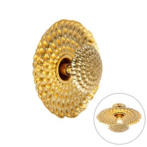 QAZQA, Design wandlamp antiek goud - Robert