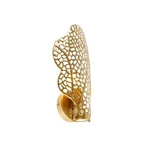 QAZQA, Design wandlamp antiek goud - Luuk