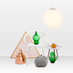 QAZQA, Moderne Hängelampe Glas 40cm - Ball