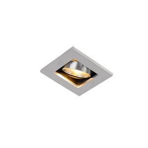 QAZQA, Einbauspot Aluminium - Qure