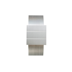 QAZQA, Moderne Wandleuchte aluminium - Amy, Moderne Wandleuchte aluminium - Amy