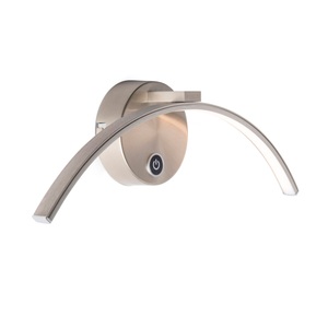 QAZQA, Moderne Wandleuchte LED Stahl - Arch