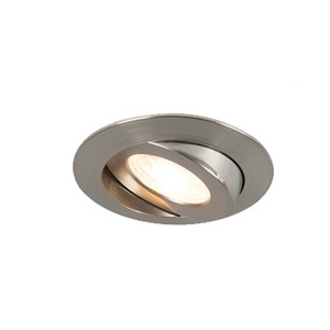 QAZQA, 3er Set Einbaustrahler Stahl inkl. LED IP44 - Relax LED