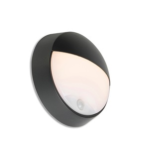 QAZQA, Außenwandleuchte schwarz inkl. LED mit Bewegungsmelder IP54 - Hortus, Außenwandleuchte schwarz inkl. LED mit Bewegungsmelder IP54 - Hortus