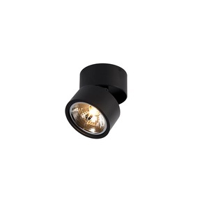 QAZQA, Modernes Spot Black verstellbar - Go Nine Tubo, Modernes Spot Black verstellbar - Go Nine Tubo