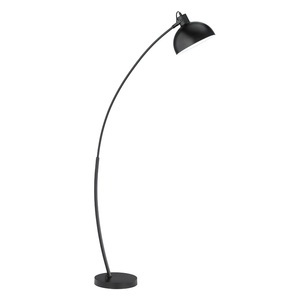 TRIO LEUCHTEN, Skandinavische Bogenlampe schwarz - Recife