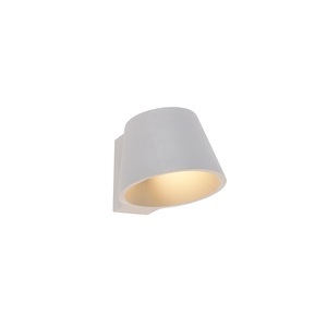 QAZQA, Industrielle Wandleuchte Beton - Cup