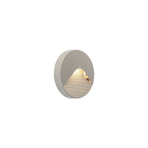QAZQA, Moderne Außenwandleuchte rund inkl. LED - Pod, Moderne Außenwandleuchte rund inkl. LED - Pod