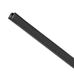 QAZQA, Schiene 150 cm schwarz für 3-Phasen-Schiene