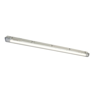 Shada, Shada LED Feuchtraumleuchte 18W mit BWM Feuchtraumleuchte mit Bewegungsmelder, Feuchtraum-Wannenleuchte LED G13 18 W, Leuchtstofflampe inkl. LED 1800 lm und Bewegungsmelder IP65 - Basis