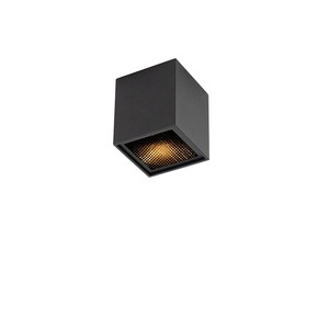 QAZQA, Design Spot schwarz - Qubo Honey