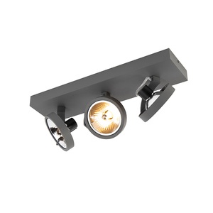 QAZQA, Design Strahler verstellbar 3-Licht inkl. LED - Go, Design Strahler verstellbar 3-Licht inkl. LED - Go