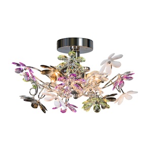TRIO LEUCHTEN, Deckenleuchte Chrom 38 cm - Fiore