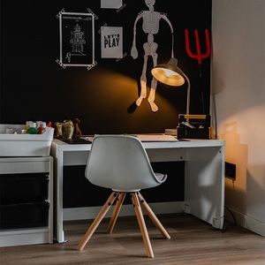 QAZQA, Industrietischlampe grau verstellbar - Pixa, Industrietischlampe grau verstellbar - Pixa