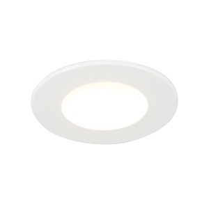 QAZQA, 3er Set Einbaustrahler weiß inkl. LED 3000K 4W IP65 - Blanca, 3er Set Einbaustrahler weiß inkl. LED 3000K 4W IP65 - Blanca
