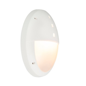 QAZQA, Moderne Wandleuchte weiß IP44 - Danzi