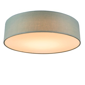 QAZQA, Deckenleuchte grün 40 cm inkl. LED - Drum LED, Deckenleuchte grün 40 cm inkl. LED - Drum LED