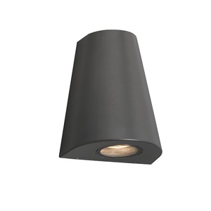 QAZQA, Moderne Wandleuchte dunkelgrau IP44 - Dreamy