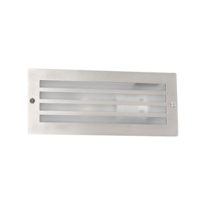QAZQA, Moderne Einbauleuchte Stahl IP44 - Hurricane, Moderne Einbauleuchte Stahl IP44 - Hurricane