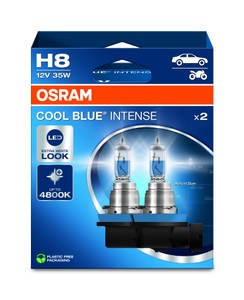 Osram, Osram Cool Blue Intense Next Gen H8 Duobox Autolampe, OSRAM, Ersatzleuchtmittel, COOL BLUE INTENSE (Next Gen) Duobox H8 12V 35W PGJ19-1, AUTO & BIKE, 64212CBN-HCB