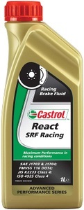 Castrol, REACT SRF Racing, Bremsflüssigkeit Castrol React SRF Racing DOT 4 1L