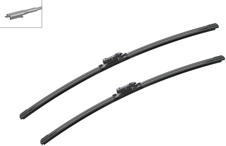 BOSCH - (Automotive Aftermarket), BOSCH - Wischblatt, BOSCH, Scheibenwischblätter, Wischblatt Aerotwin Paar 650/600mm, AUTO & BIKE, 3 397 007 215 A215S