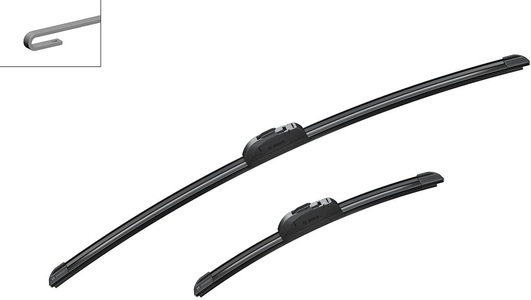 BOSCH - (Automotive Aftermarket), BOSCH - Wischblatt, BOSCH, Scheibenwischblätter, Wischblatt Aerotwin Paar 650/340mm, AUTO & BIKE, 3 397 007 570 AR654S