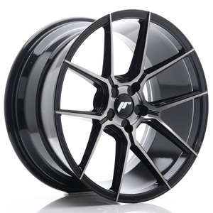 JR Wheels, JR Wheels JR30 Felge 8.5x18 5x112 ET40 Black Brushed Tinted Face, JR Wheels JR30 Felge 8.5x18 5x112 ET40 Black Brushed Tinted Face
